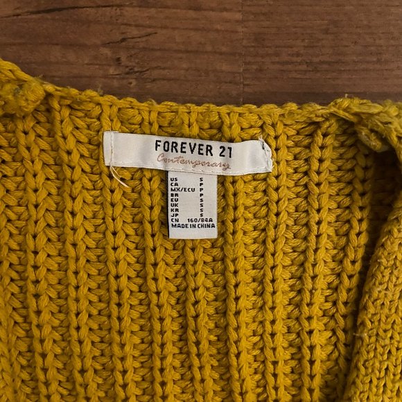Yellow Cardigan – Forever 21 - Picture 5 of 5